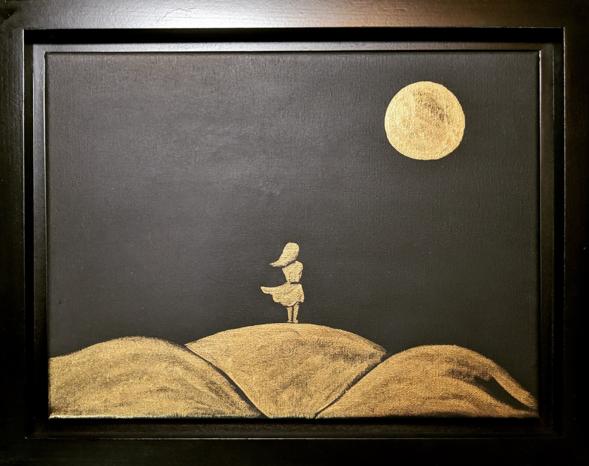 Untitled — acrylic on canvas