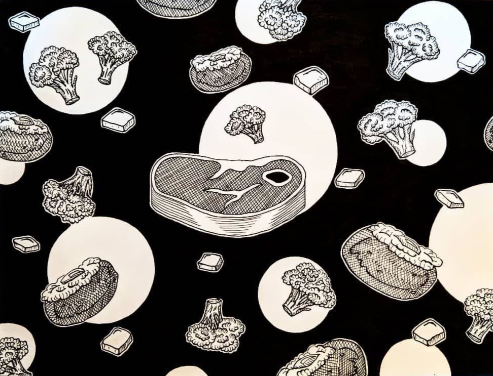 illustration — 2 works